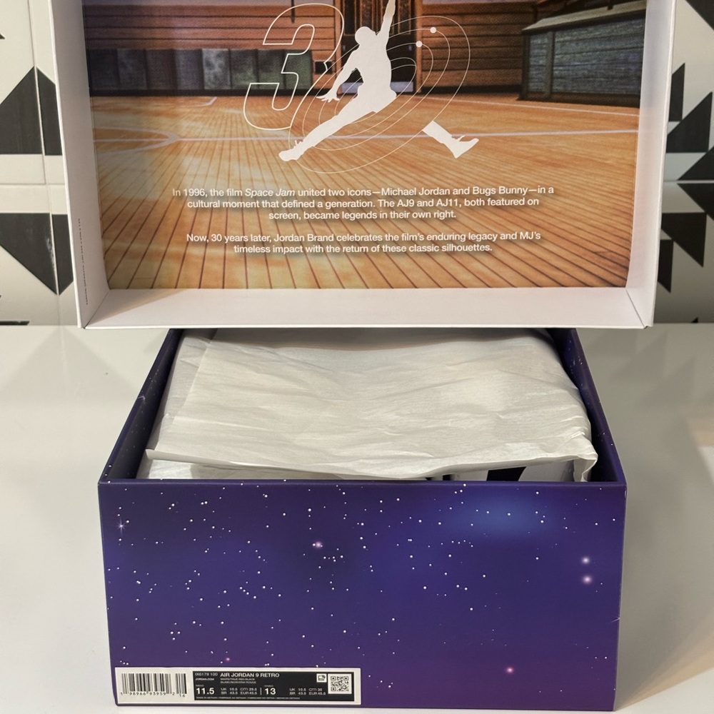 Space Jam Air Jordan 9 Retro Men's Shoes
